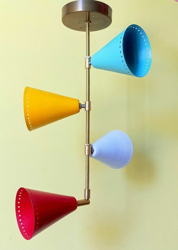 Multicolore luci metà secolo - luci,
