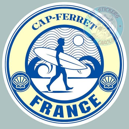 Autocollant cap ferret surf - cap,