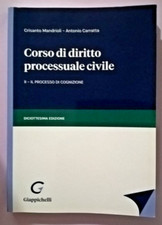 CORSO DI DIRITTO PROCESSUALE CIVILE II C. Mandrioli A.Carratta Giappichelli 2021