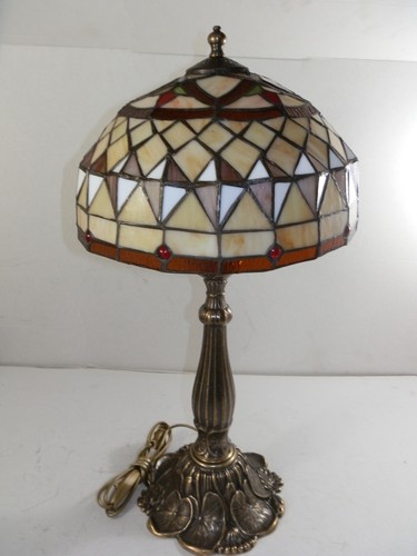 Lampada abatjour vetro tiffany - lampada,