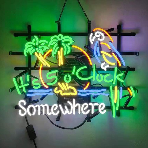 Insegna neon vetro - vetro, sono