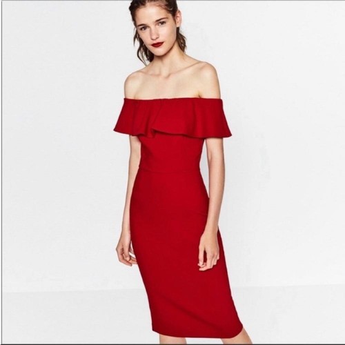 Abito tubino midi donna - , zara