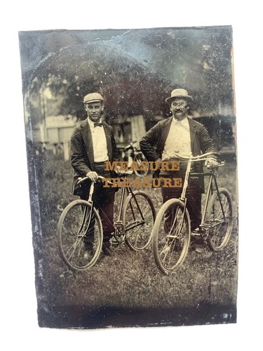 1890 biciclette 2 uomini - c.1890,