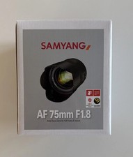 Samyang AF 75 mm 1.8 FE per
