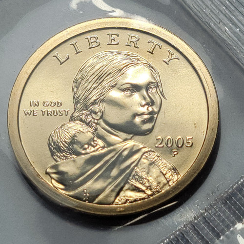 2005 sacagawea one dollar - p,