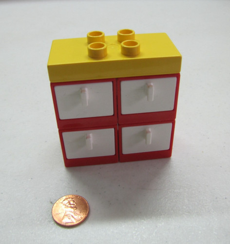 Lego duplo armadio rosso con - armadio,
