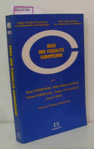 Vers une fiscalite europeenne
