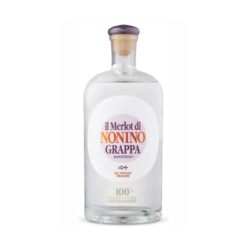 Grappa nonino merlot - grappa,
