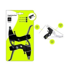 COPPIA LEVE FRENI IN ALLUMINIO