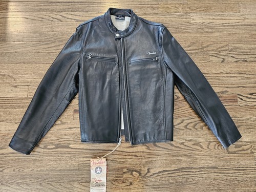 Giacca pelle fender 50th - pelle,
