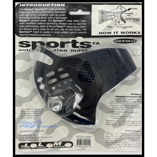 Respro sportsta maschera media - sportsta,