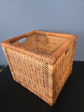 Basket Rattan Kallax Storage