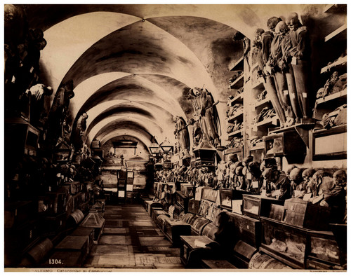 Italie palermo catacombe - palermo,, dei