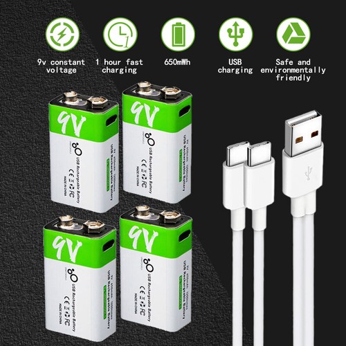 Lotto batterie ricaricabili - lotto, 9v