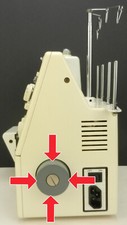 Toyota 6600 overlock serger - 6600,