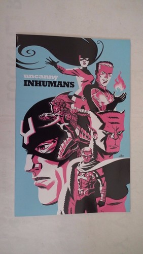 Incredibili inumani variant - inumani, 1