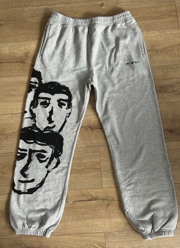 Felpa off white faces slim - off-white,