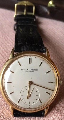 Iwc oro carati del - oro, 18
