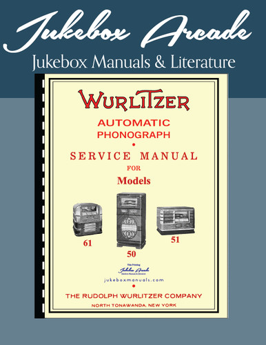 Wurlitzer models 61 - wurlitzer,