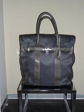 Borsa donna pelle e cavallino