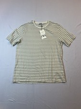 ZARA Mens Stripe T-Shirt L