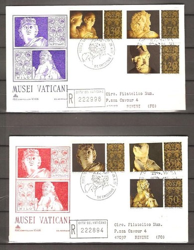 21095 vaticano 1977 musei - vaticano,