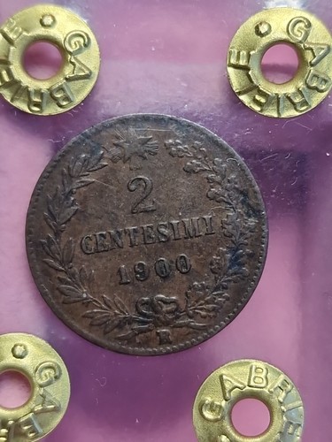 Centesimi del 1900 raro - 2,