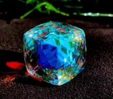 Mystic Quartz Cube Cut 195+ Ct
