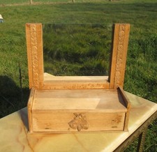 Armadio piccolo specchio legno