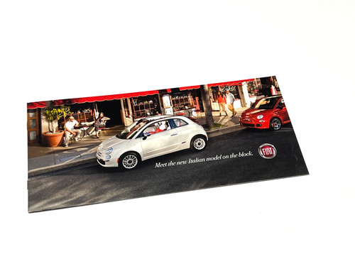 Brochure fiat 500 pop - 500,