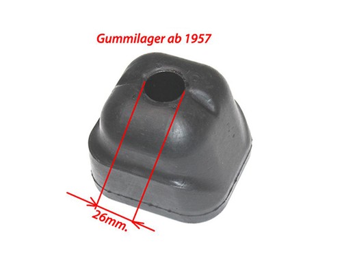 Cuscinetto superiore gomma - cuscinetto, in