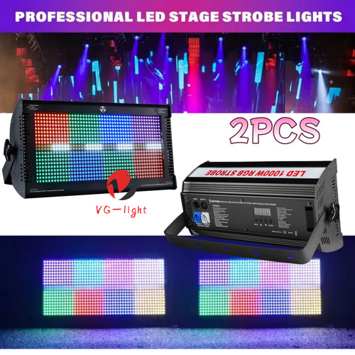 2pcs 1000w rgb - 2pcs,