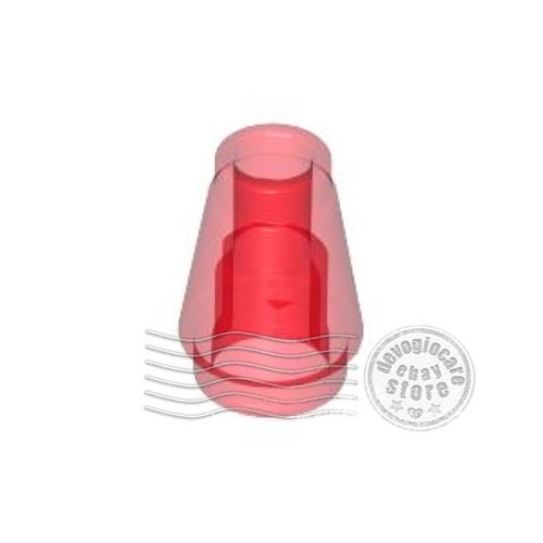 Lego 4589b cono con solco - 4x,