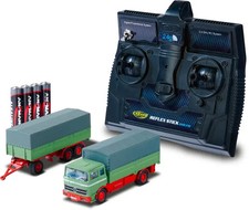 Carson - 1:87 - MB 1620 telone con rimorchio - verde - 2,4 GHz - 100% RTR