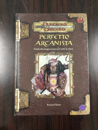 Manuale perfetto arcanista d - perfetto, d&d