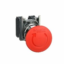 SCHNEIDER XB4BS8445 Pulsante arresto emergenza Ø22 testa fungo Ø40 rosso sblocco