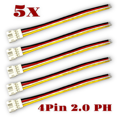 Pezzi 4pin 0 - ph, 2.0mm