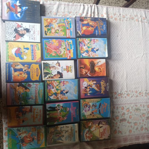 Lotto vhs disney originali - disney,