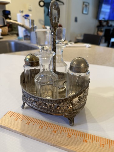 Set caddy condimenti vintage