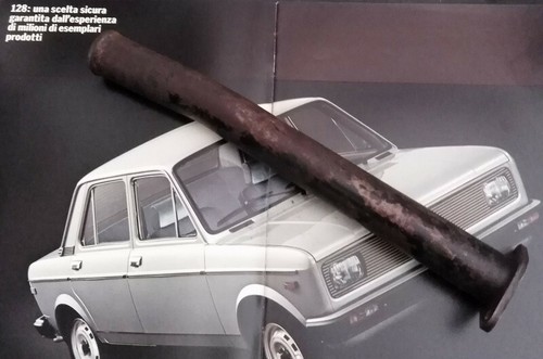 Fiat 128 tubo ferro - tubo, in
