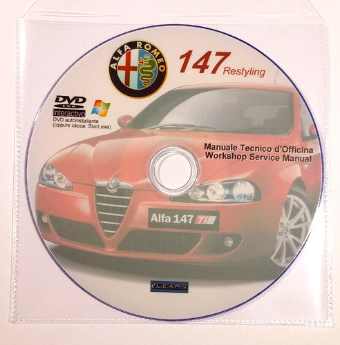 Dvd manuale officina alfa - officina,