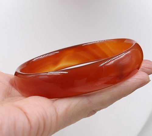 Bracciale giada naturale rossa - naturale,