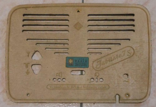 Pannello posteriore radio