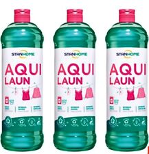 Stanhome  3 Aquilaun  Da Litro Detersivo  Per Lavaggio a mano e in lavatrice