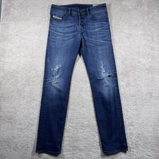 Jeans diesel uomo 32x32 - diesel, blu