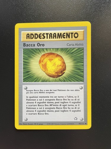Pokemon bacca oro - bacca,