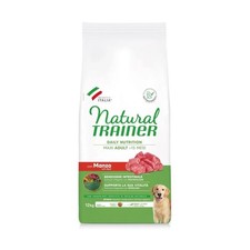 Trainer Natural Maxi Adult con Manzo Fresco e Riso 12 kg - Crocchette per Cani