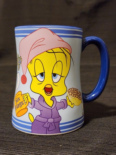 Tweety bird six flags coffee - bird,