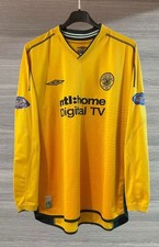 Maglia Celtic 2002-03 Larsson #7# Taglia XL  Vintage 