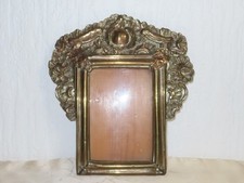 Antichi Cornici Con Goffrato Ottone Decorato